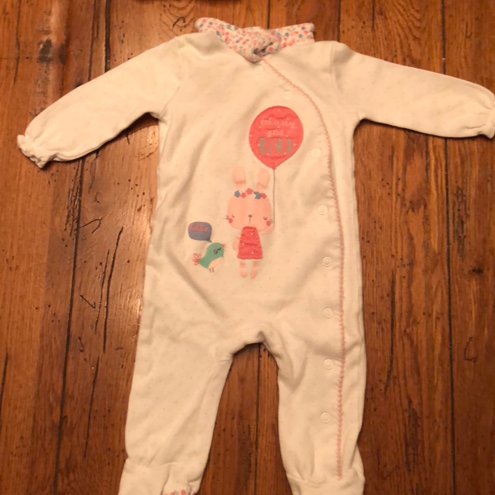 Girl Sleepers 3 mos (set of 5) - Picture 3 of 6